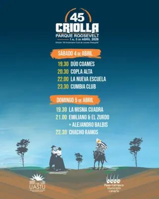 45ª Criolla Internacional Parque Roosevelt